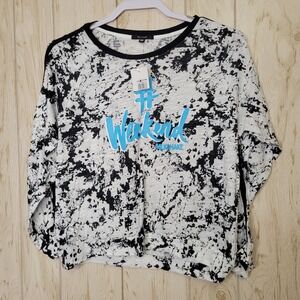 Milkshake #weekend Pullover Sweater L